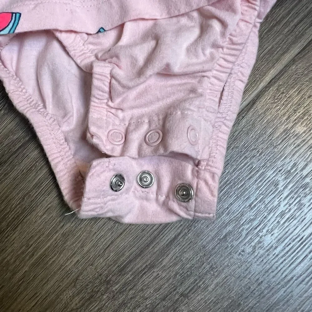 CARTER'S Baby Girls Cotton Watermelon Sunsuit 9 months